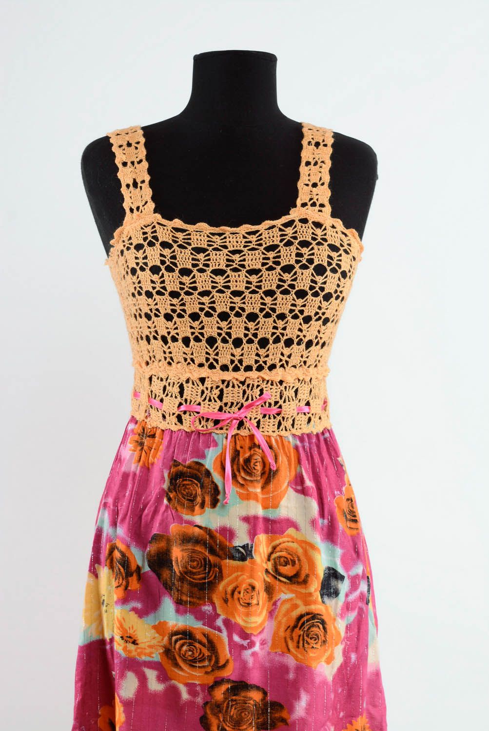 Crocheted dress photo 2