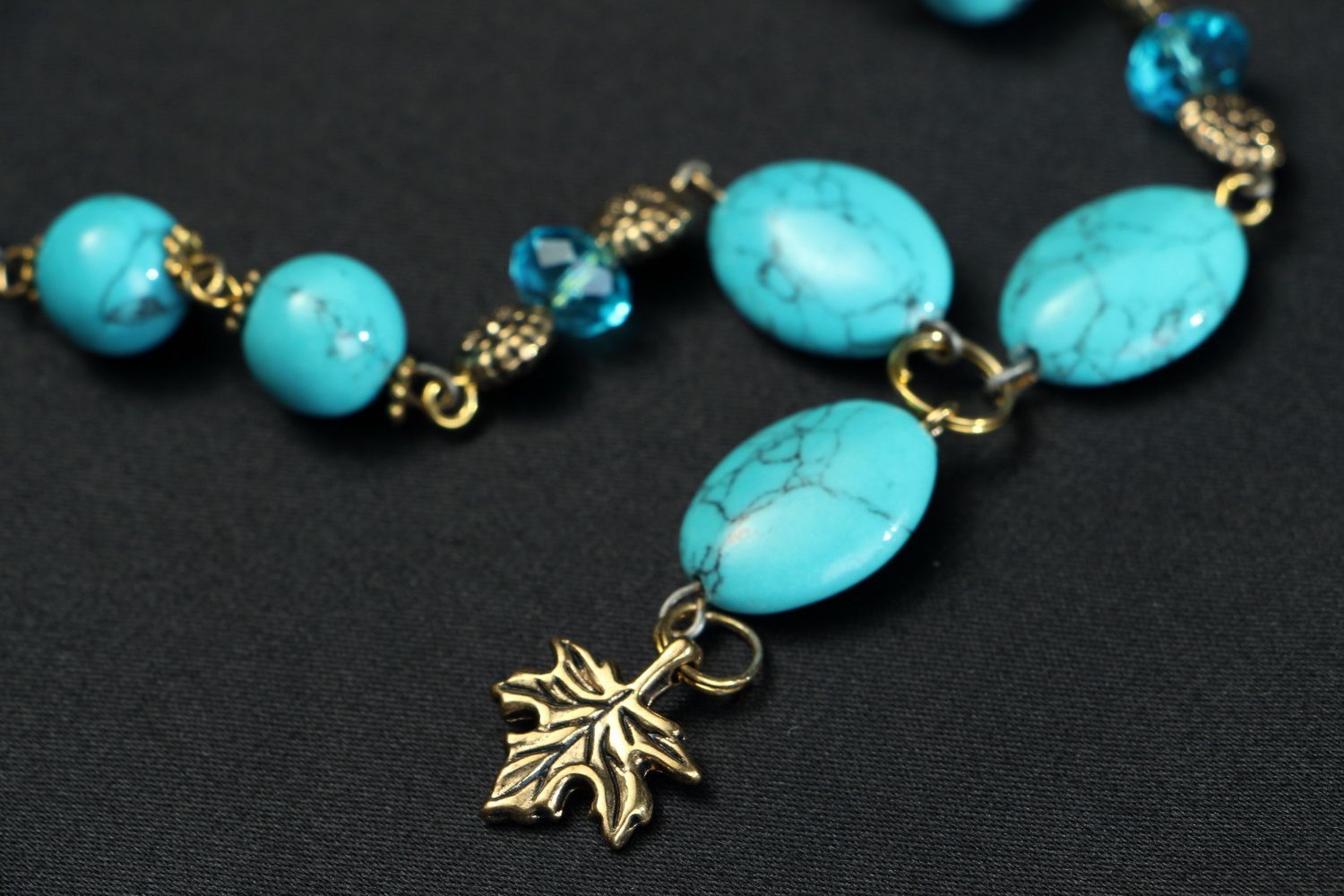 Necklace with turquoise photo 3