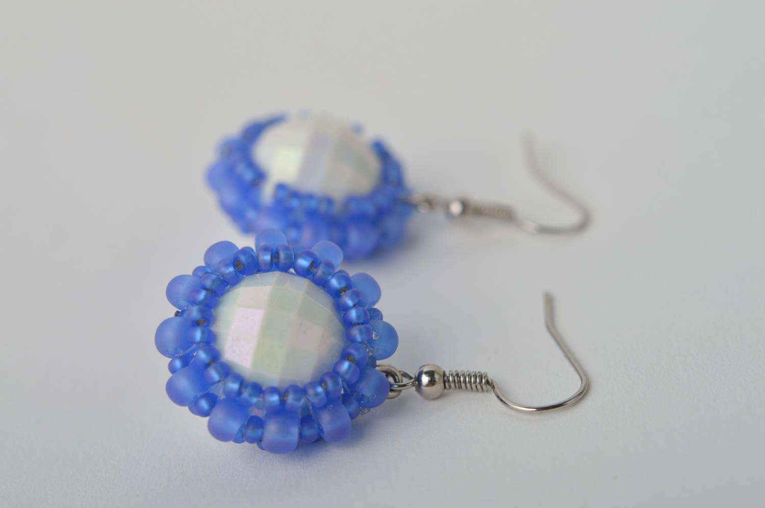 Unusual handmade beaded earrings fashion trends beautiful jewellery gift ideas photo 5