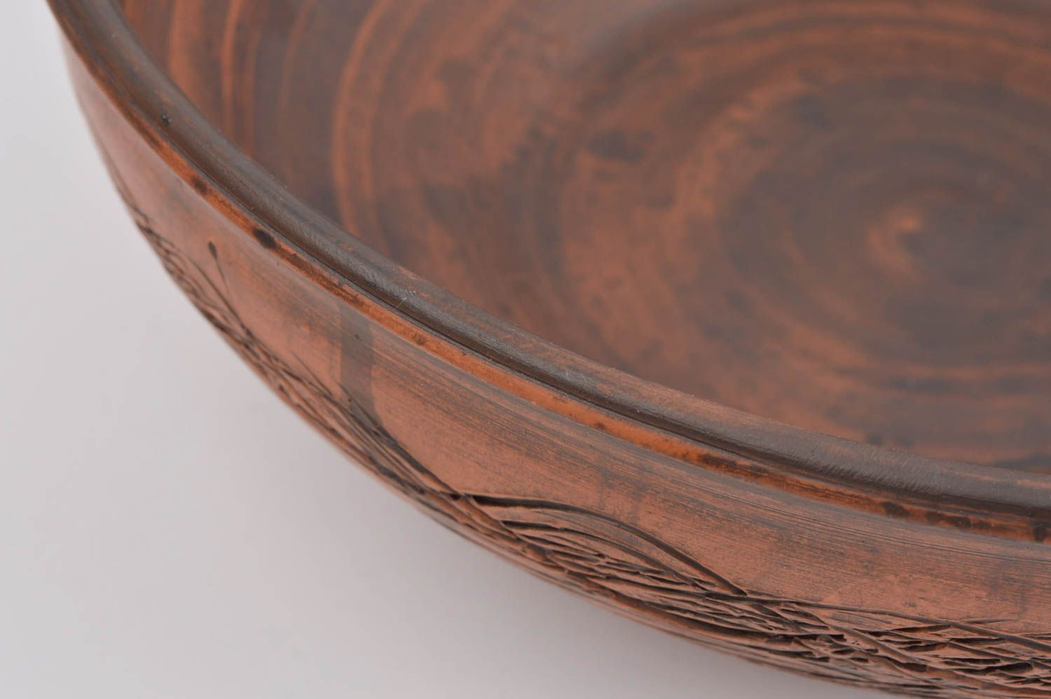 Керамическая миска хэнд мейд глиняная миска очень симпатичная глиняная посуда фото 4