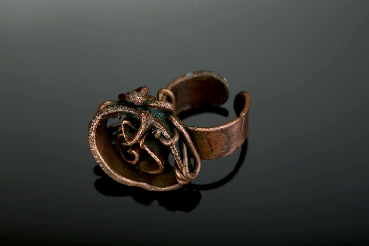 Ring Copper rose photo 4