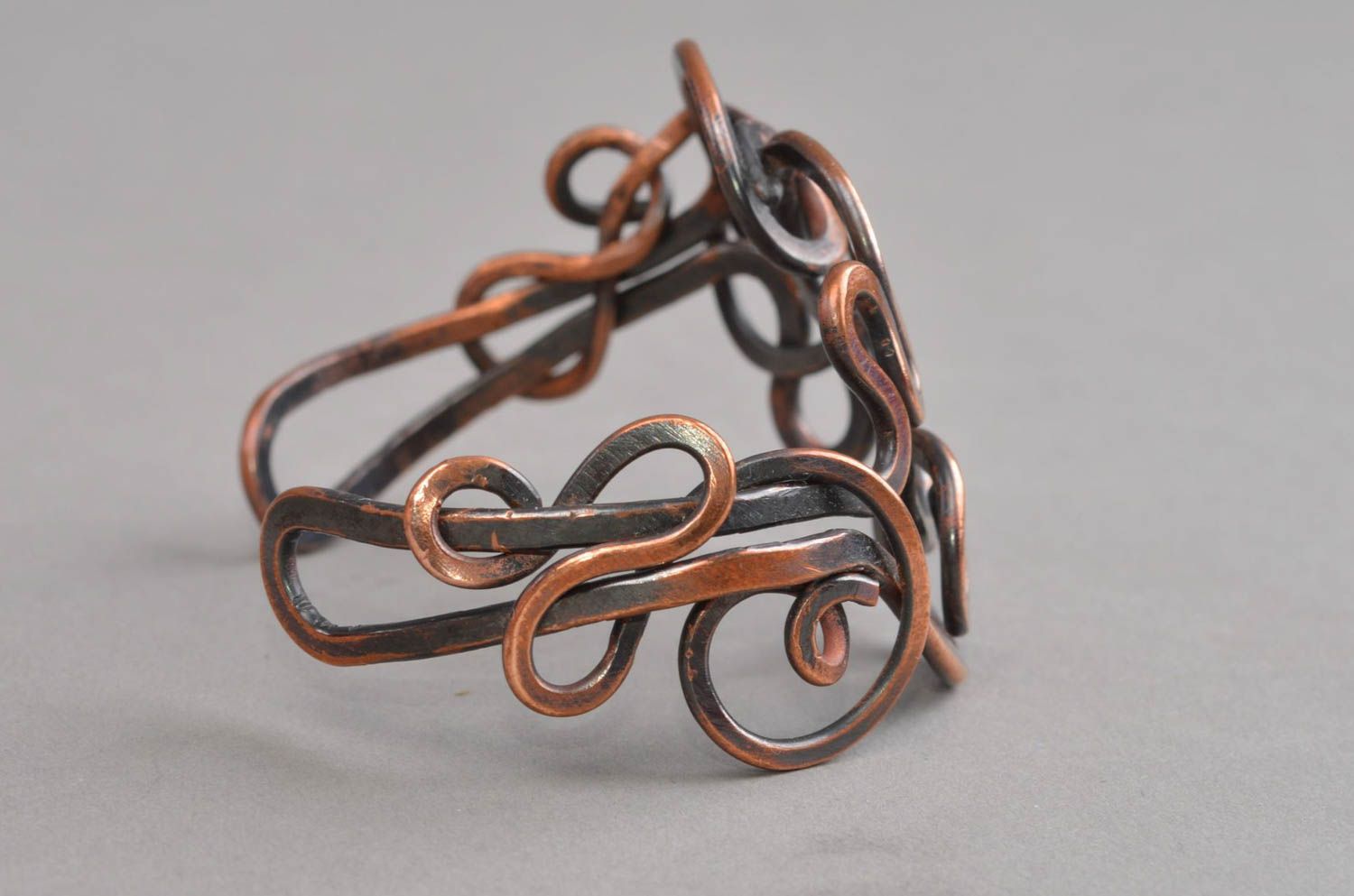 Handmade jewelry copper bracelet women's accessory best gift ideas for girls photo 4