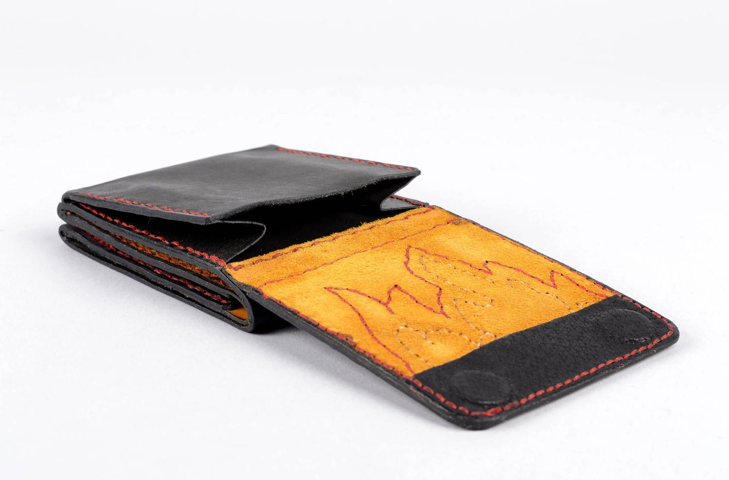 Handmade wallet designer purse for men leather wallet for women gift ideas photo 2