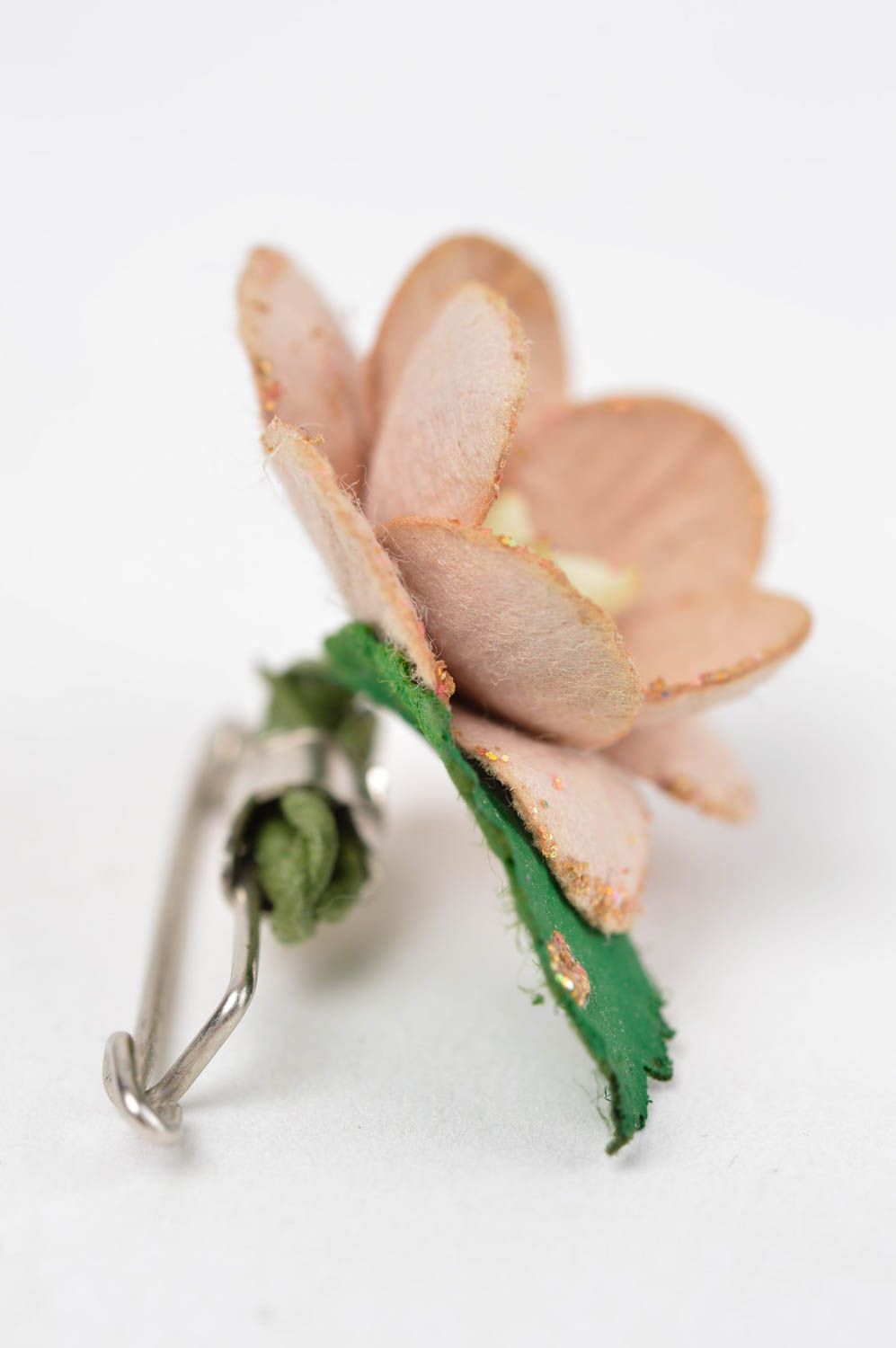 Handmade flower brooch paper brooch jewelry designer accessories for girls photo 2