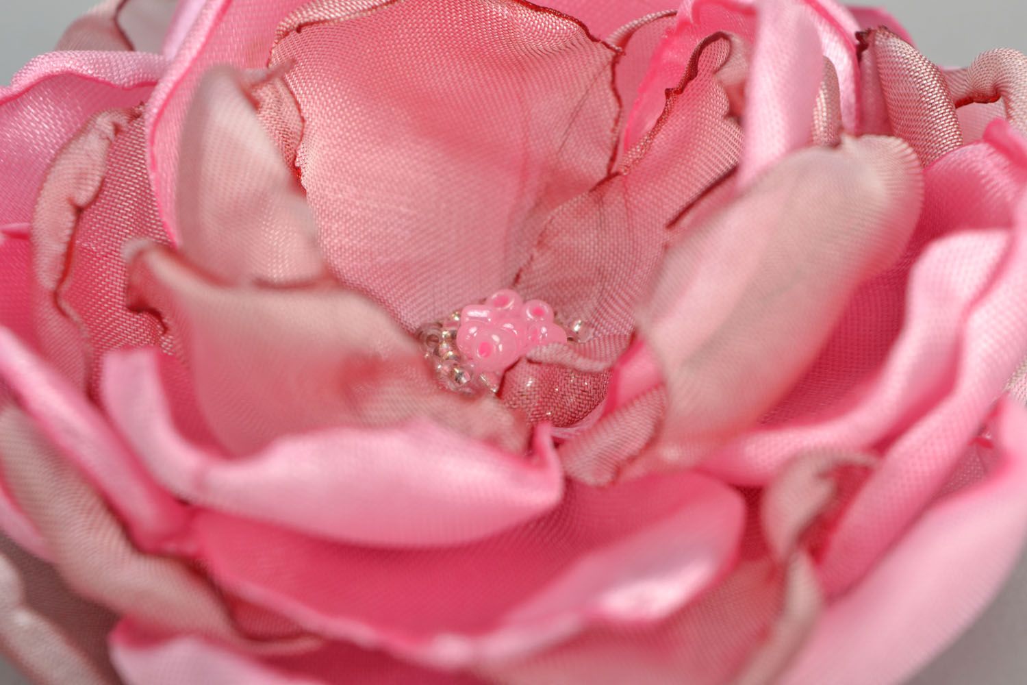 Author's brooch Delicate Rose photo 3