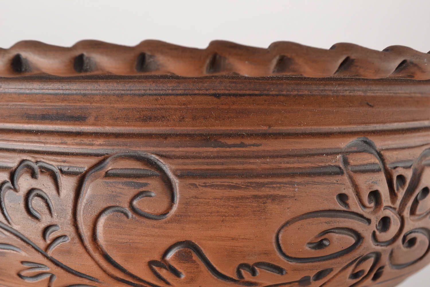 Handmade Keramik Geschirr Ton Topf Küchen Geschirr Geschenk Ideen 3 L groß foto 5