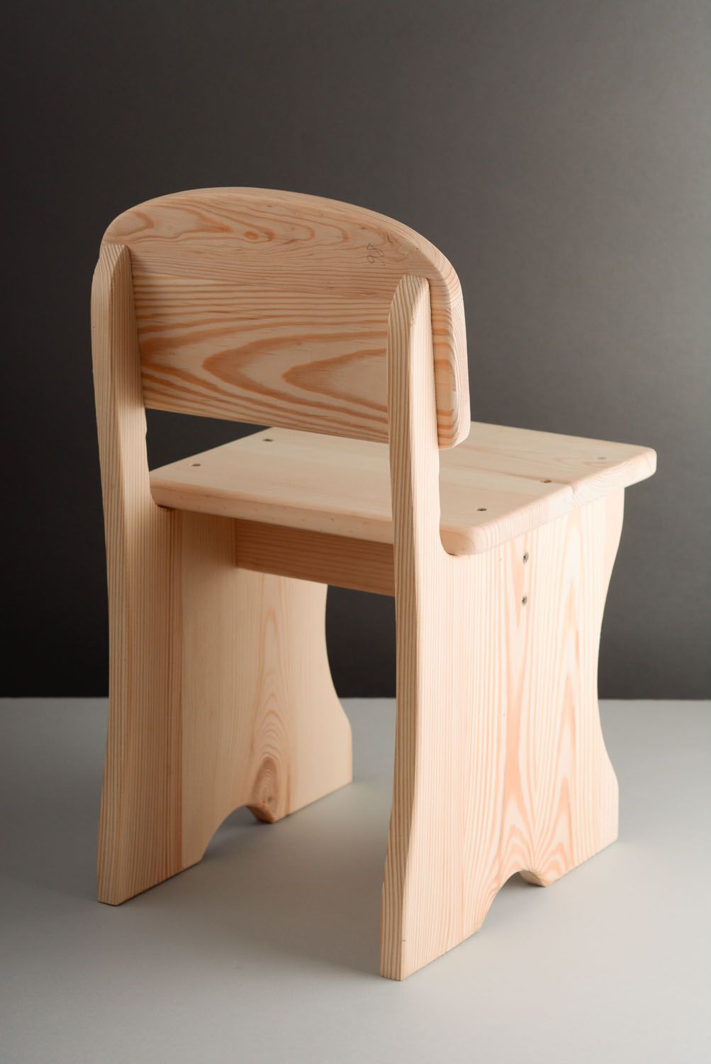 Base de madera para silla decoupage foto 2