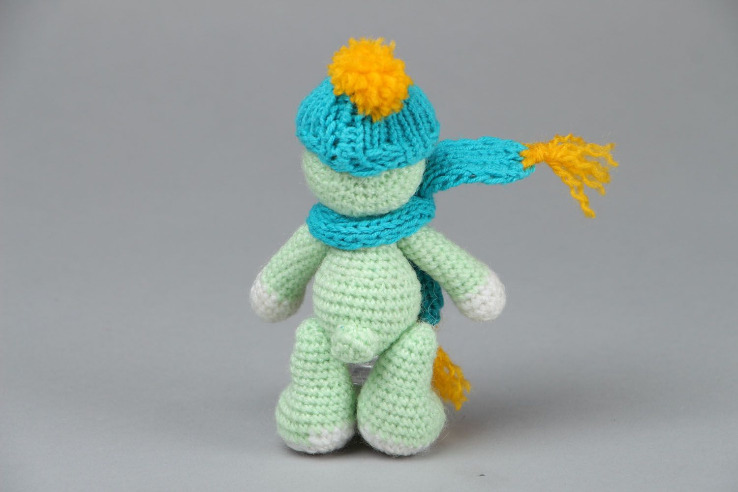 Crochet toy Bear in Winter photo 3