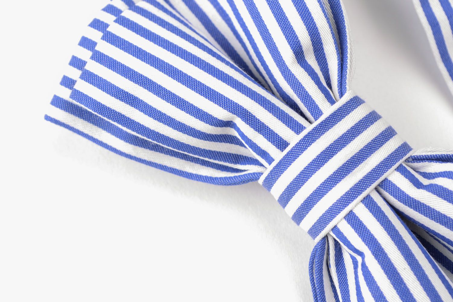 Полосатый галстук-бабочка фото 3