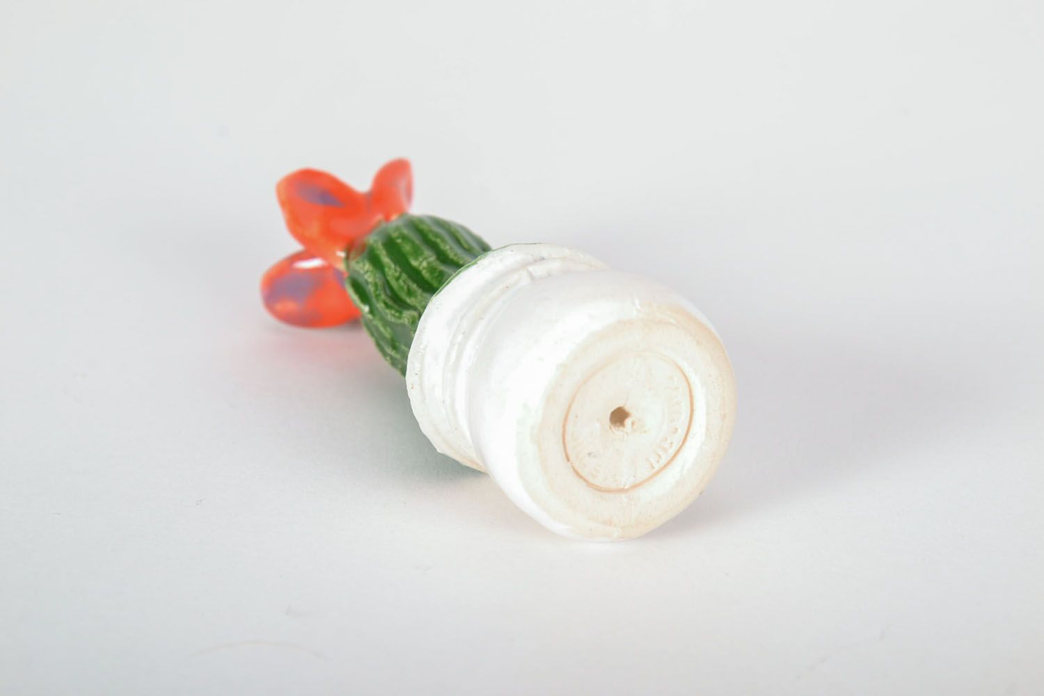 Clay figurine in a form of cactus photo 4