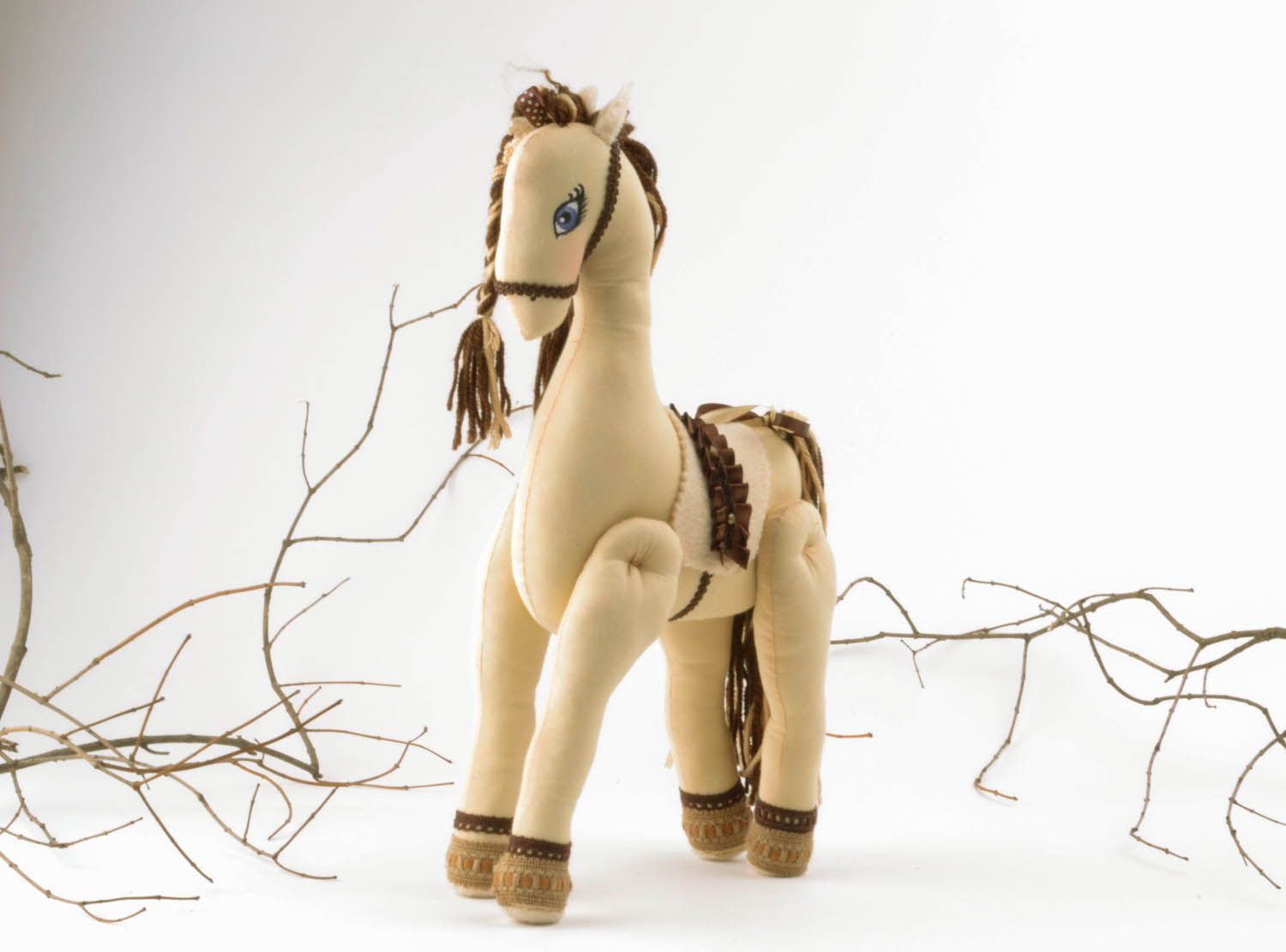 Handmade soft toy Horse photo 1