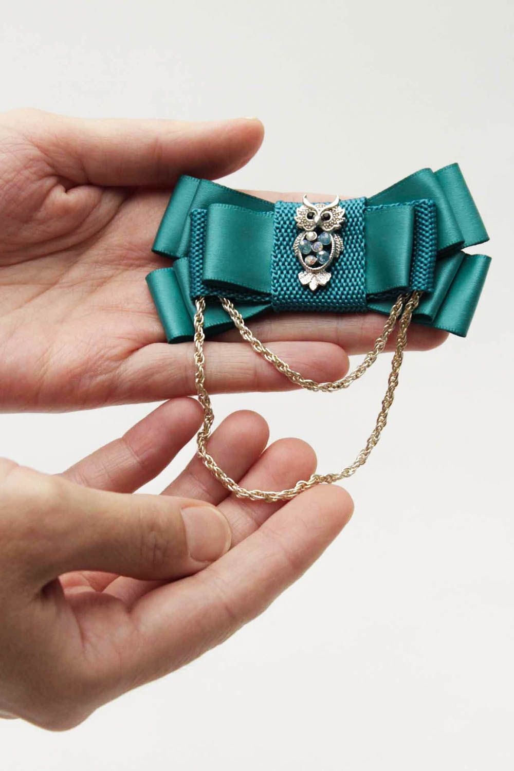 Handmade fabric brooch designer brooch fashion jewelry modern accessories photo 2