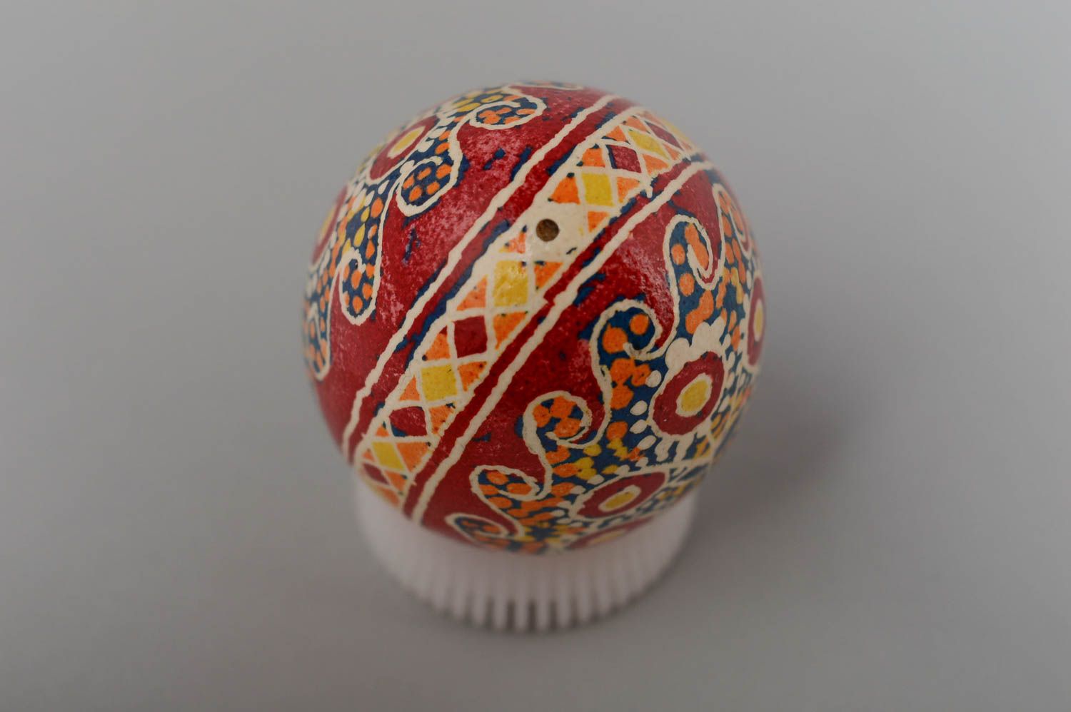 Huevo de Pascua artesanal regalo original decoración para fiestas inusual foto 4