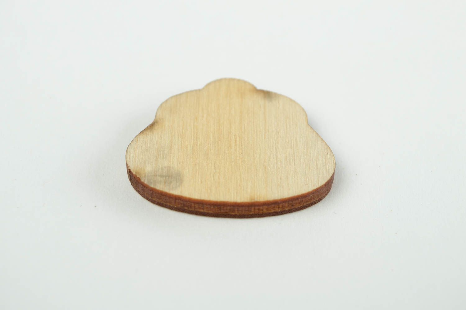 Handgemachte Holz Figur Holzrohling zum Bemalen Geldbörse Miniatur Figur foto 5