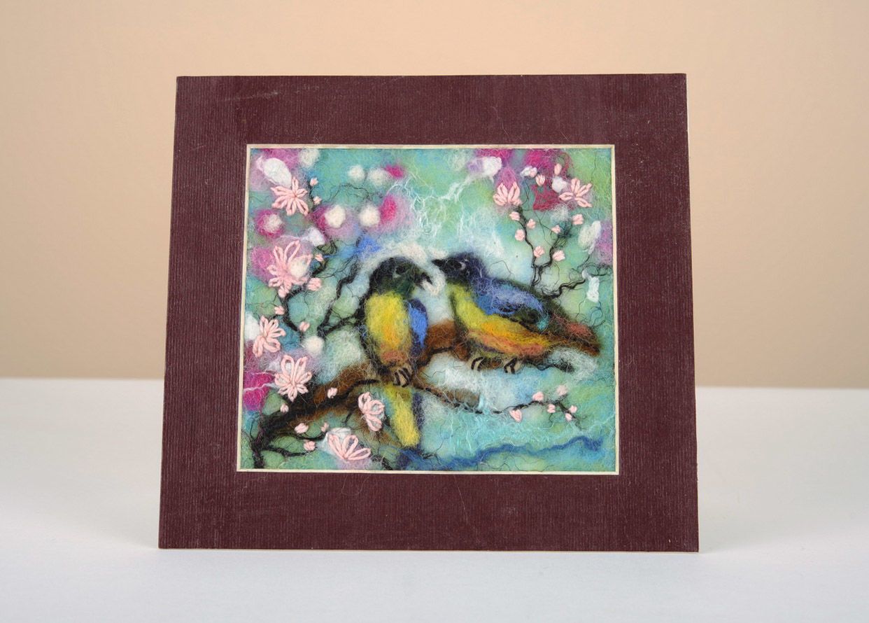 Handmade greeting card Spring photo 5