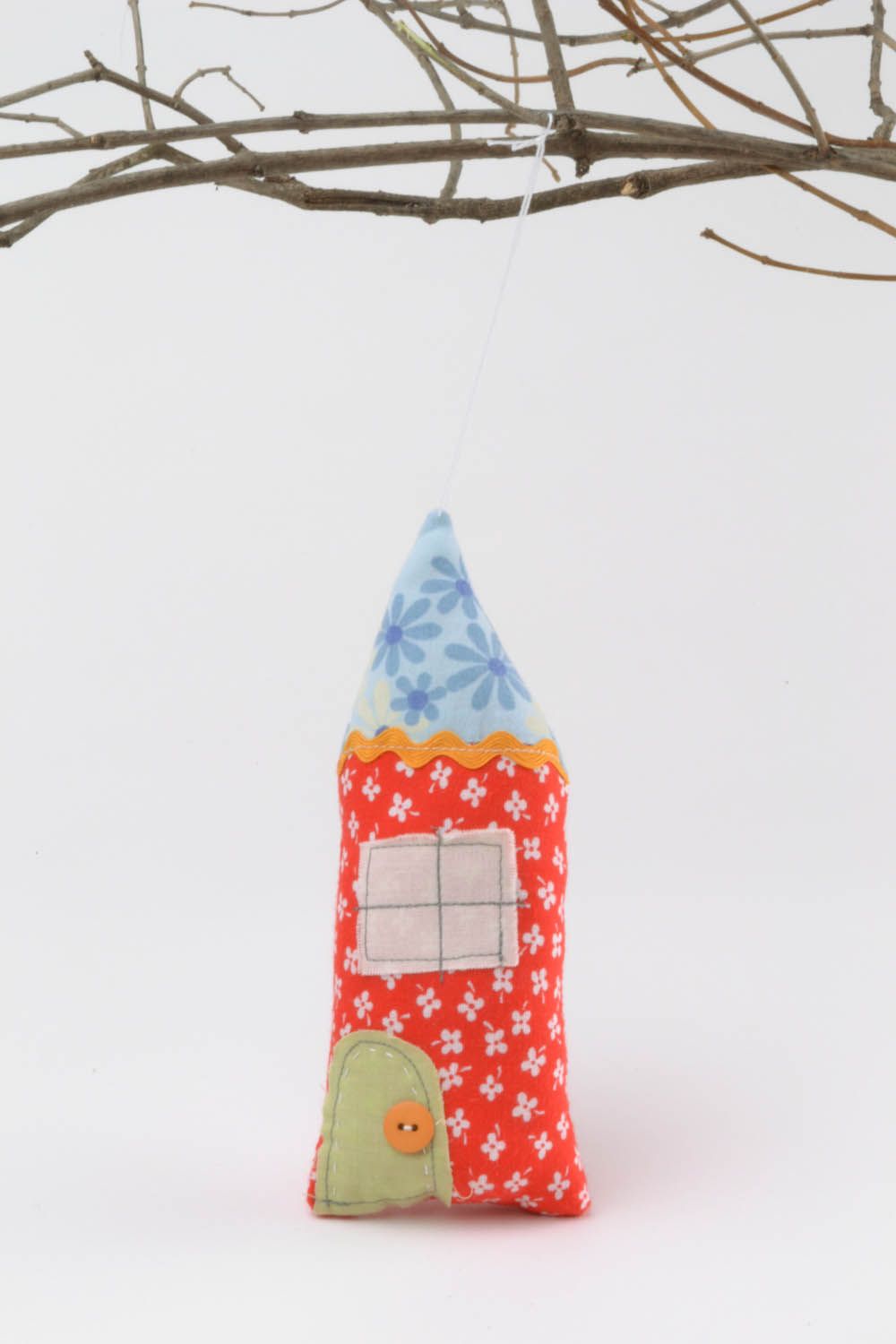 Soft pendant toy in the shape of house photo 1