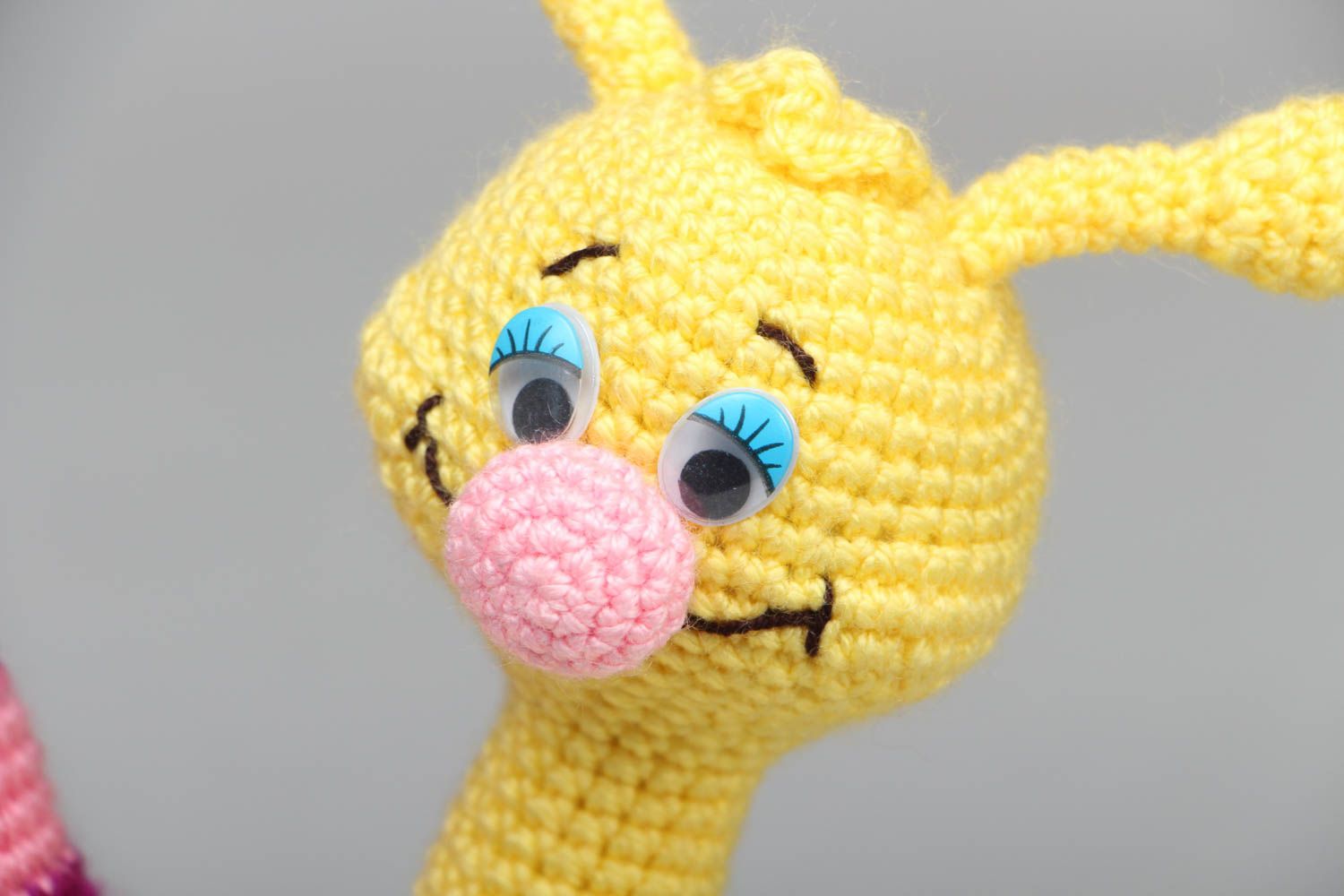 Charming crochet toy Snail photo 2