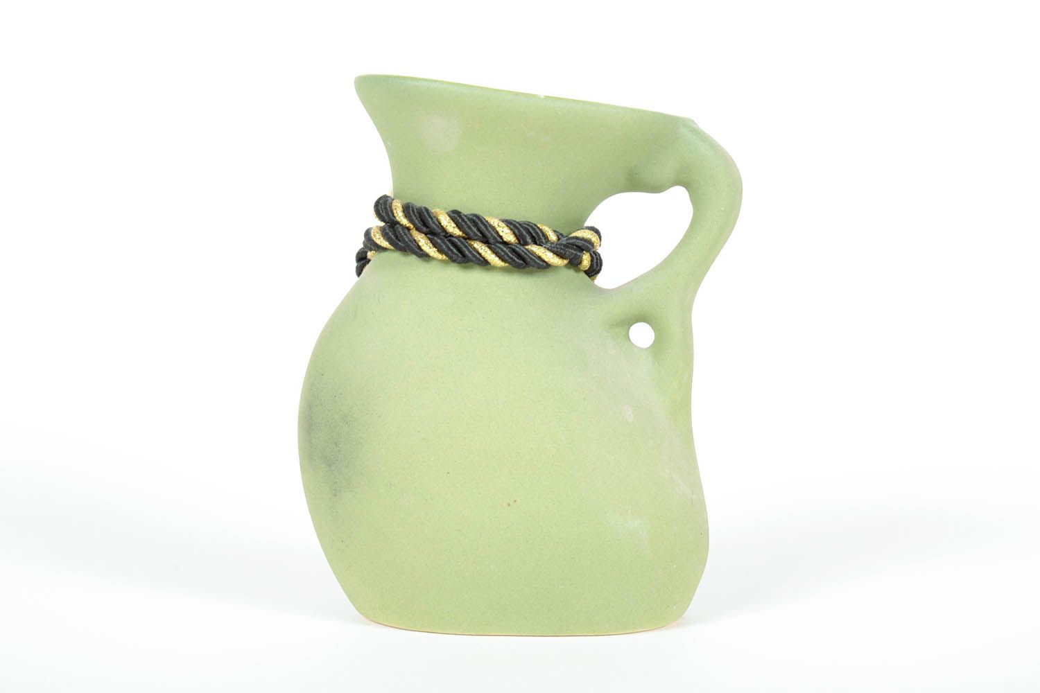 Керамическая ваза с пуговицей фото 4