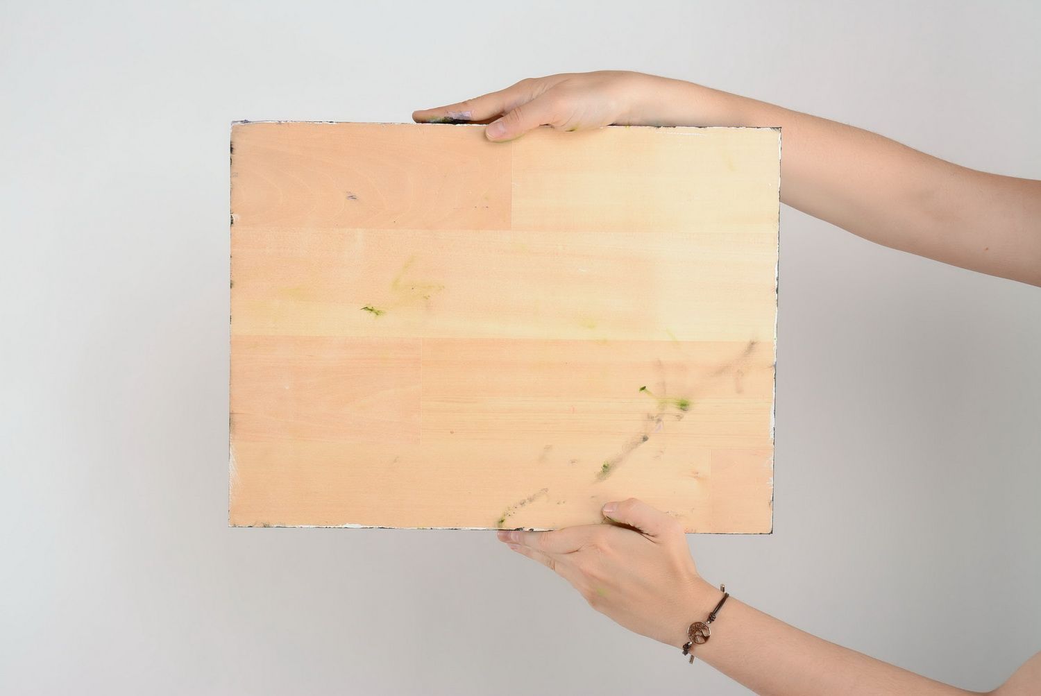 Ölgemälde orangefarbiger Schmetterling foto 5