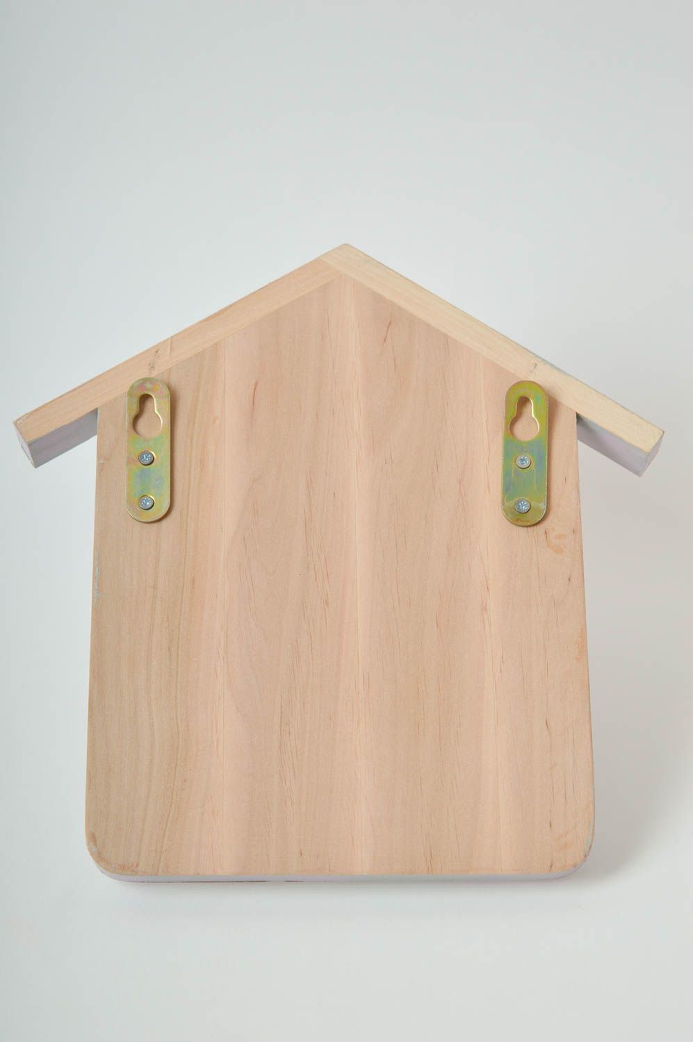 Llavero artesanal de madera para casa colgante para llaves regalo original foto 3
