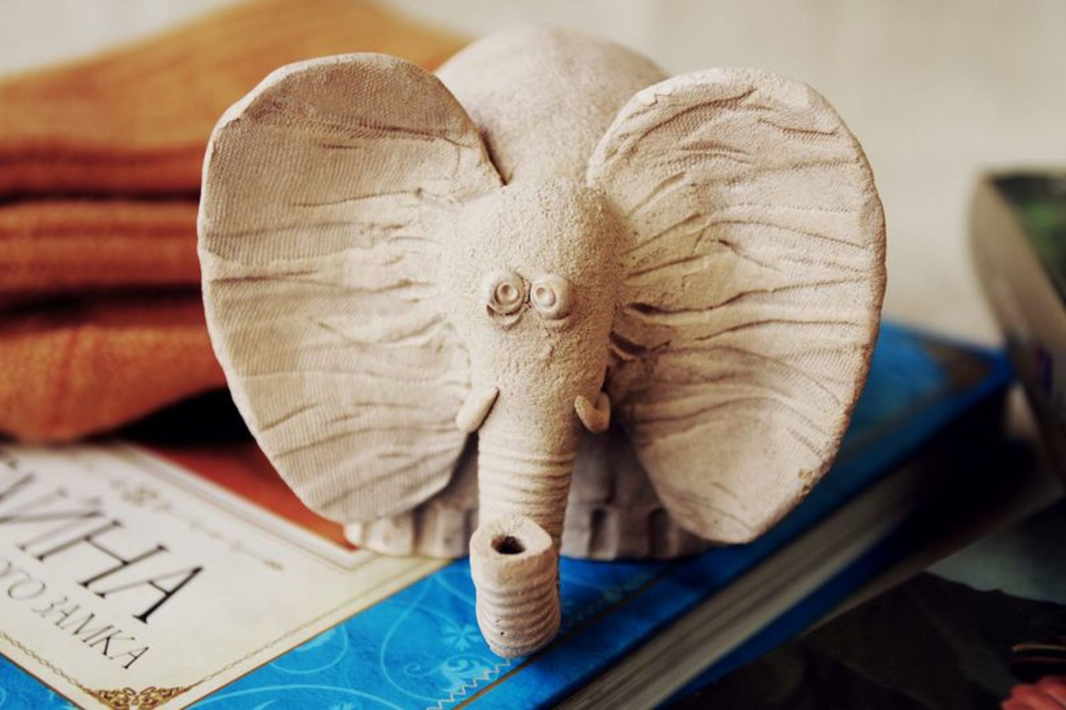 Clay figurine Elephant photo 1