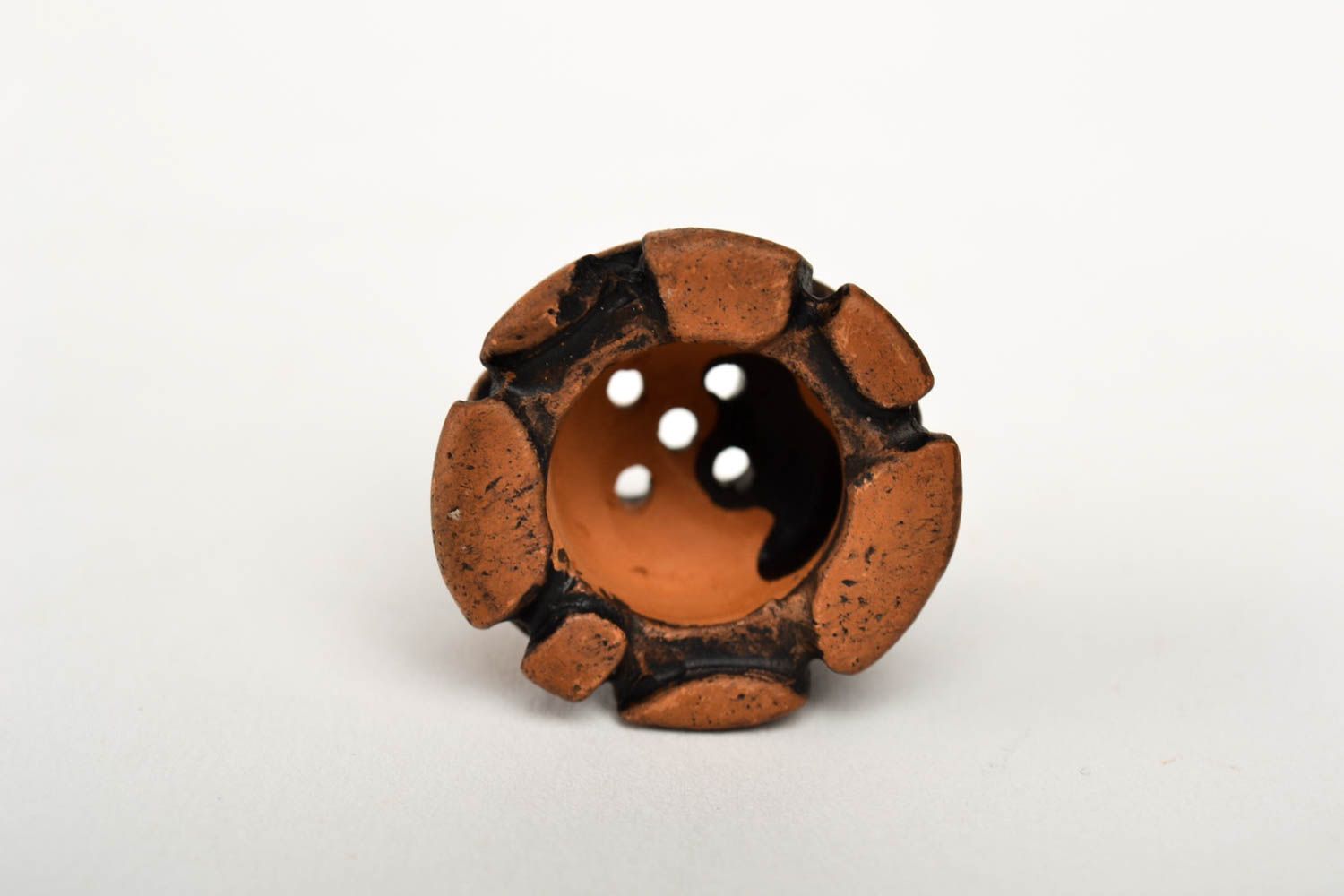 Keramik Handarbeit Shisha Kopf ausgefallenes Geschenk Shisha Tonkopf Souvenir foto 5