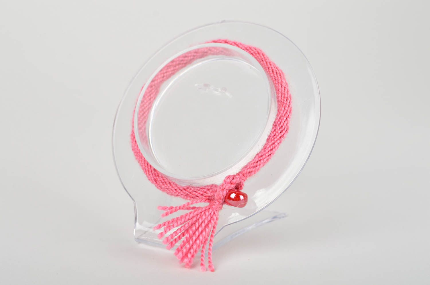 Damen Armband Schmuck für Frauen handmade Schmuck Accessoire rosa stilvoll foto 2