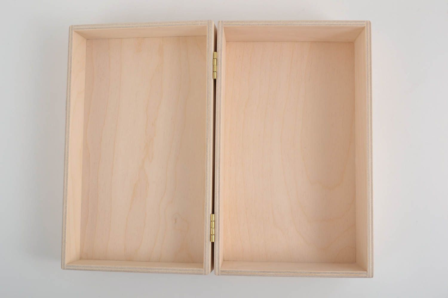 Handmade wooden blank box plywood blank box decoupage blanks gift ideas photo 2