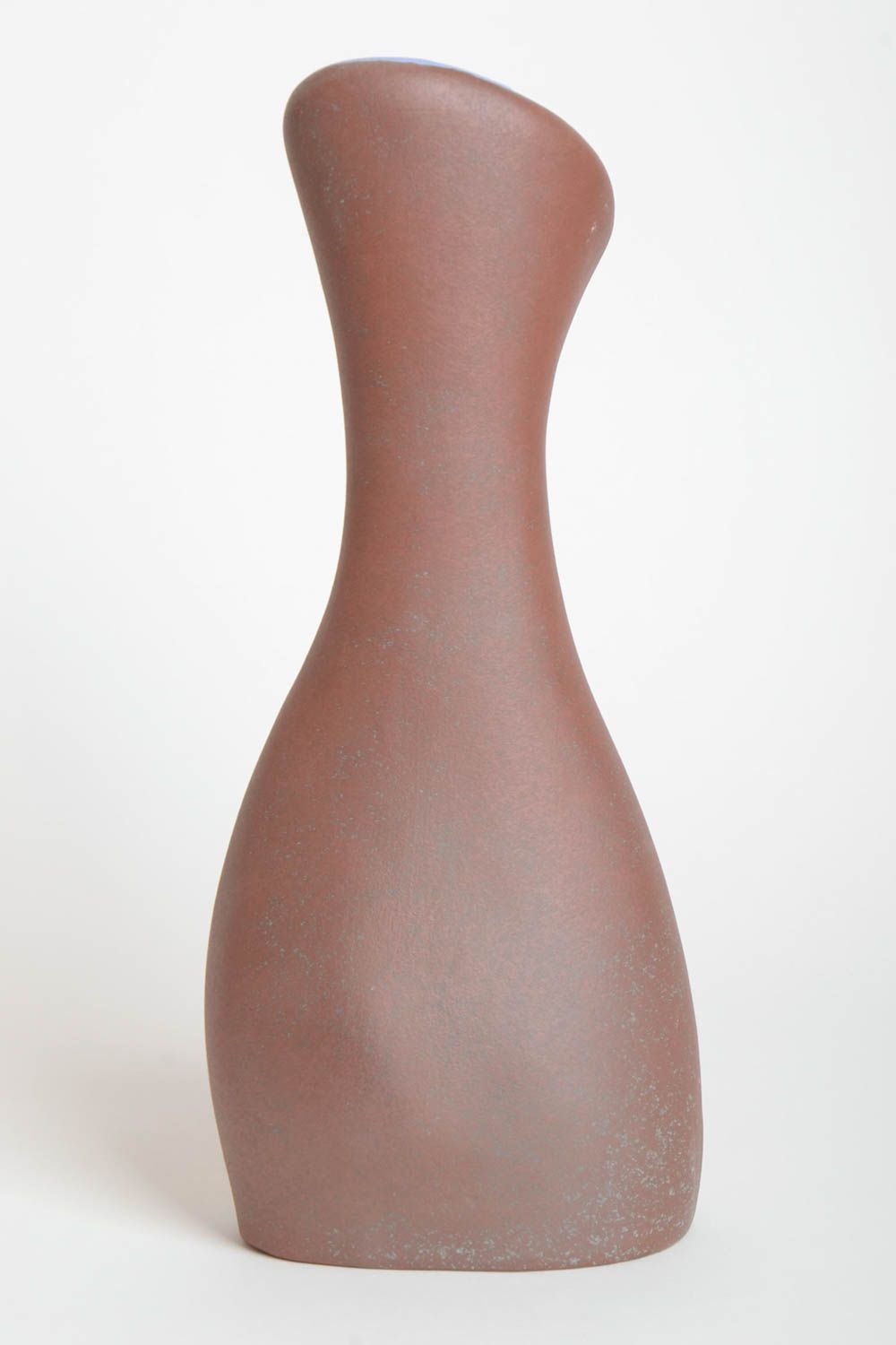 Handmade Keramik Vase Haus Deko gemusterte ausgefallene Vase bemalt 1800 ml foto 4