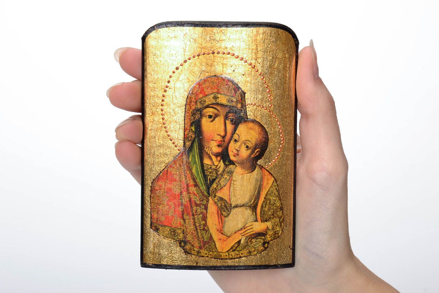 Copy of the icon The Mother of God of Tender Feeling photo 2