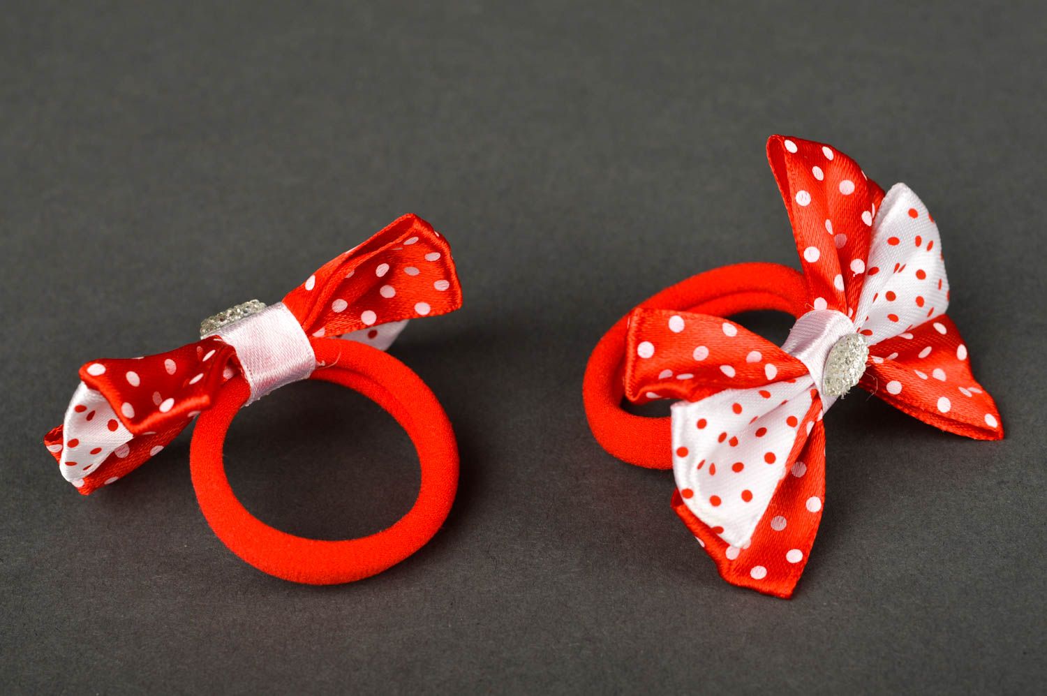 Handmade hair accessories for girls bows for hair hair bows for girls kids gifts photo 5