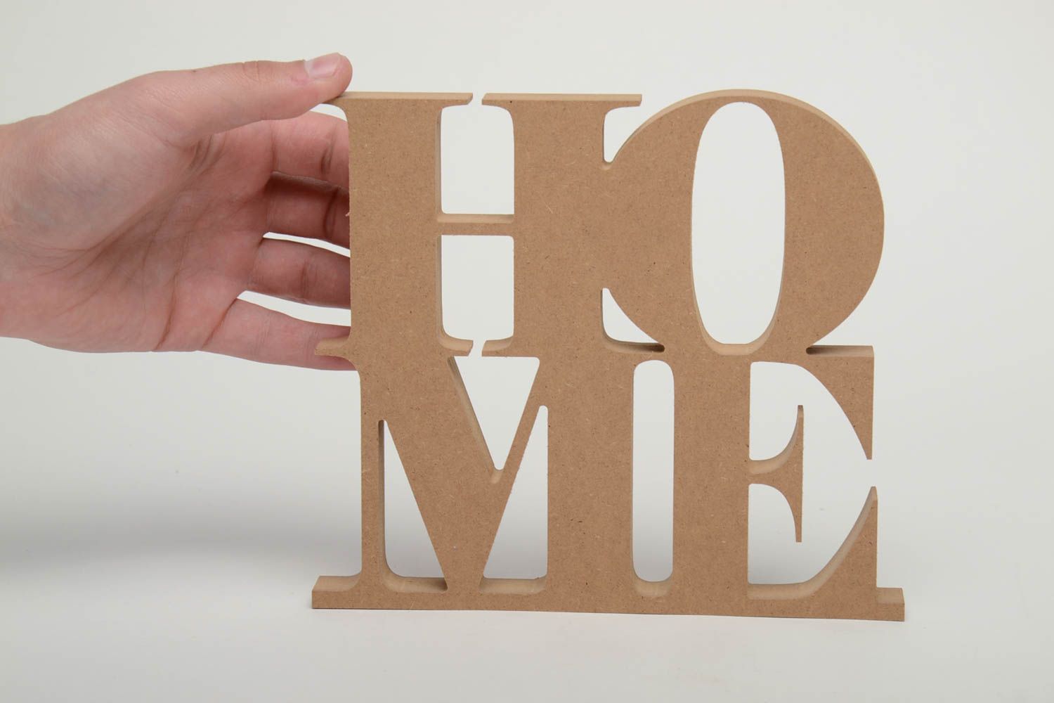 MDF craft blank lettering Home photo 5