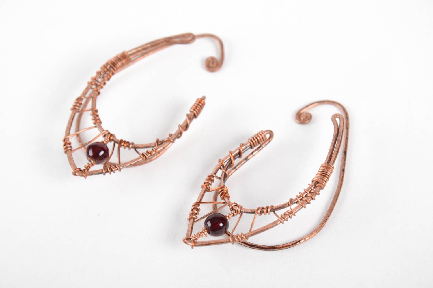 Handmade earrings designer jewelry fashion earrings womens accessories photo 2