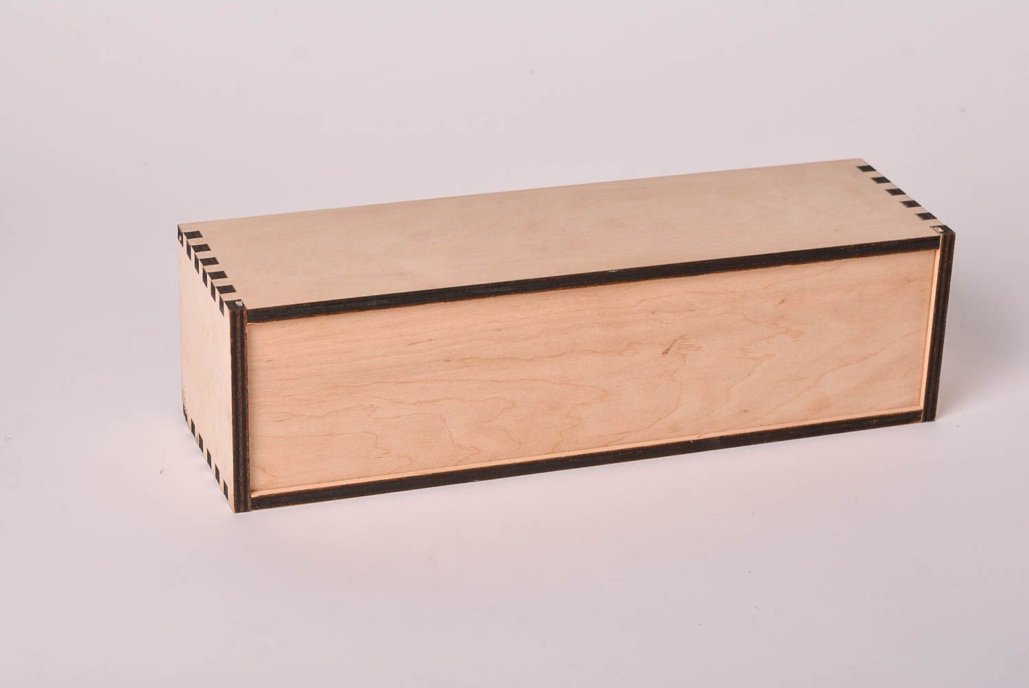 Декоративный ящик хэнд мэйд ящик для хранения деревянный ящик пенал светлый фото 5