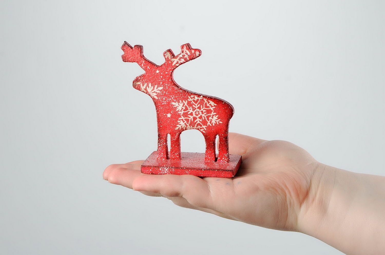 Decoupage figurine Deer photo 1