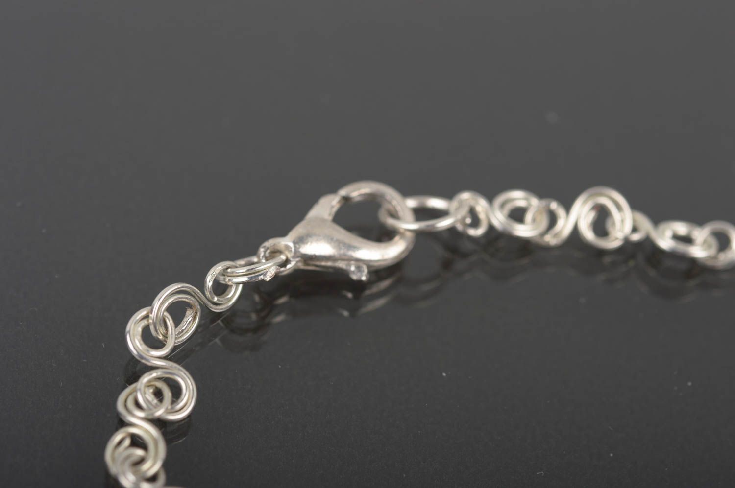 Stylish handmade beaded necklace stone necklace designs bead weaving ideas photo 4