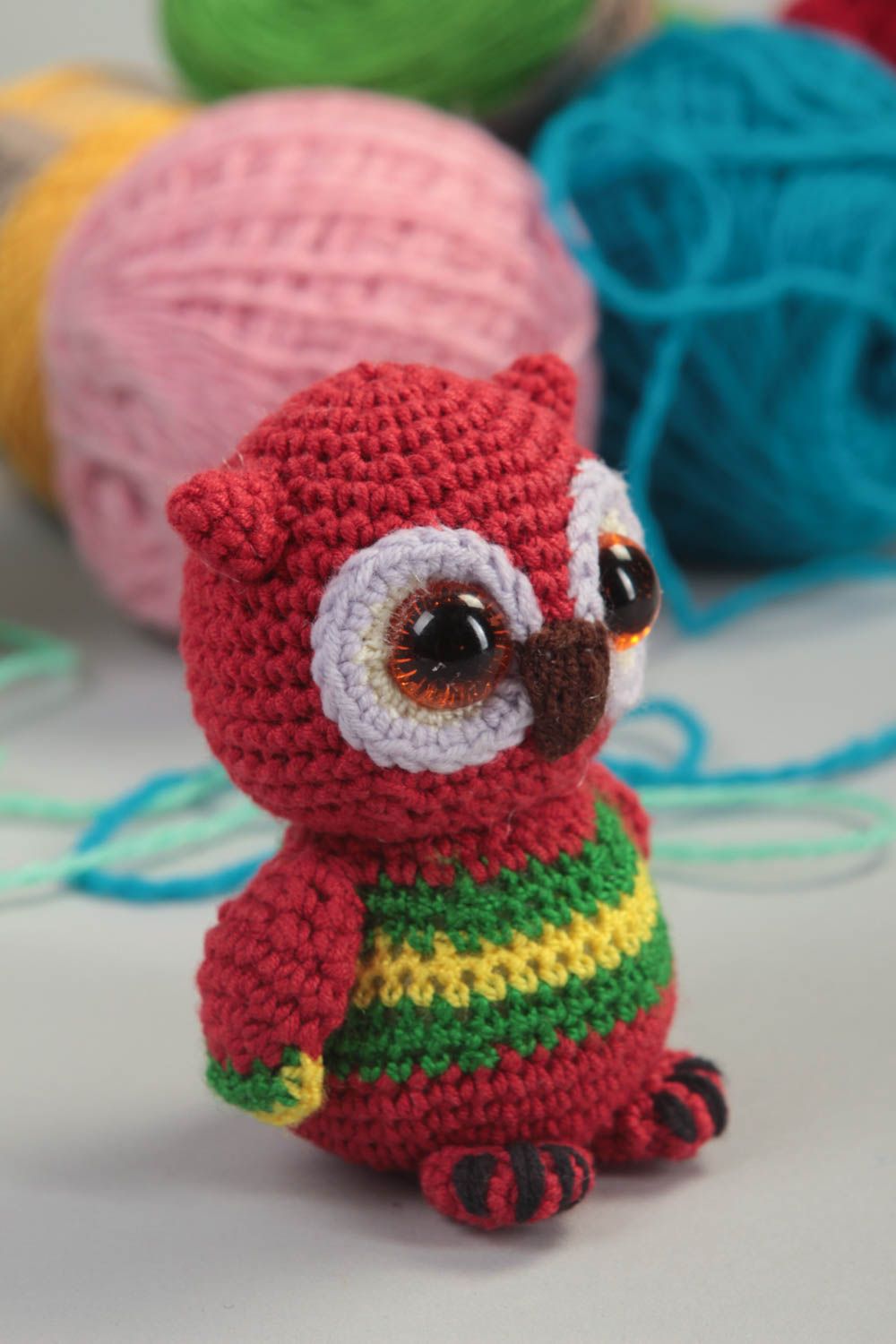 Beautiful handmade crochet toy stuffed soft toy nursery design gifts for kids photo 1