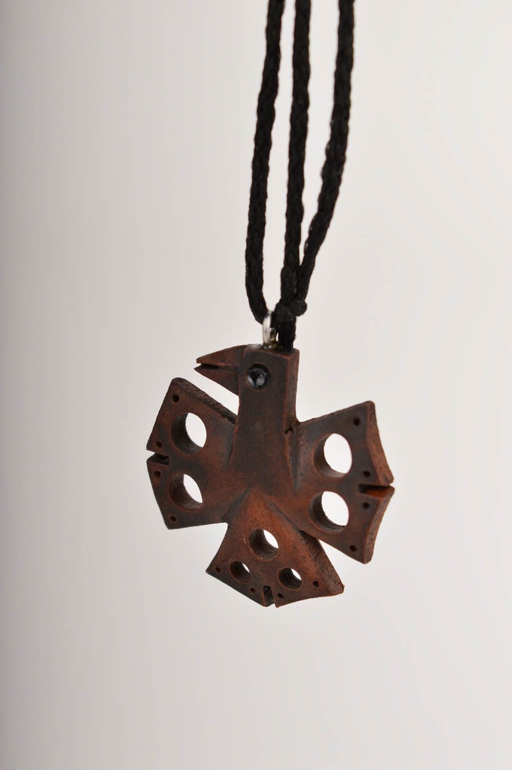 Handmade pendant designer accessory gift ideas clay jewelry beautiful pendant photo 1