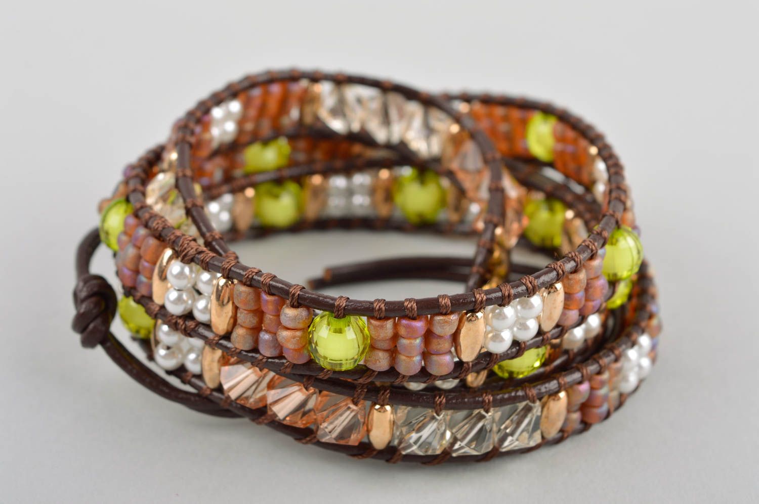 Handmade bracelet designer jewelry wrap bracelet fashion accessories cool gifts photo 2