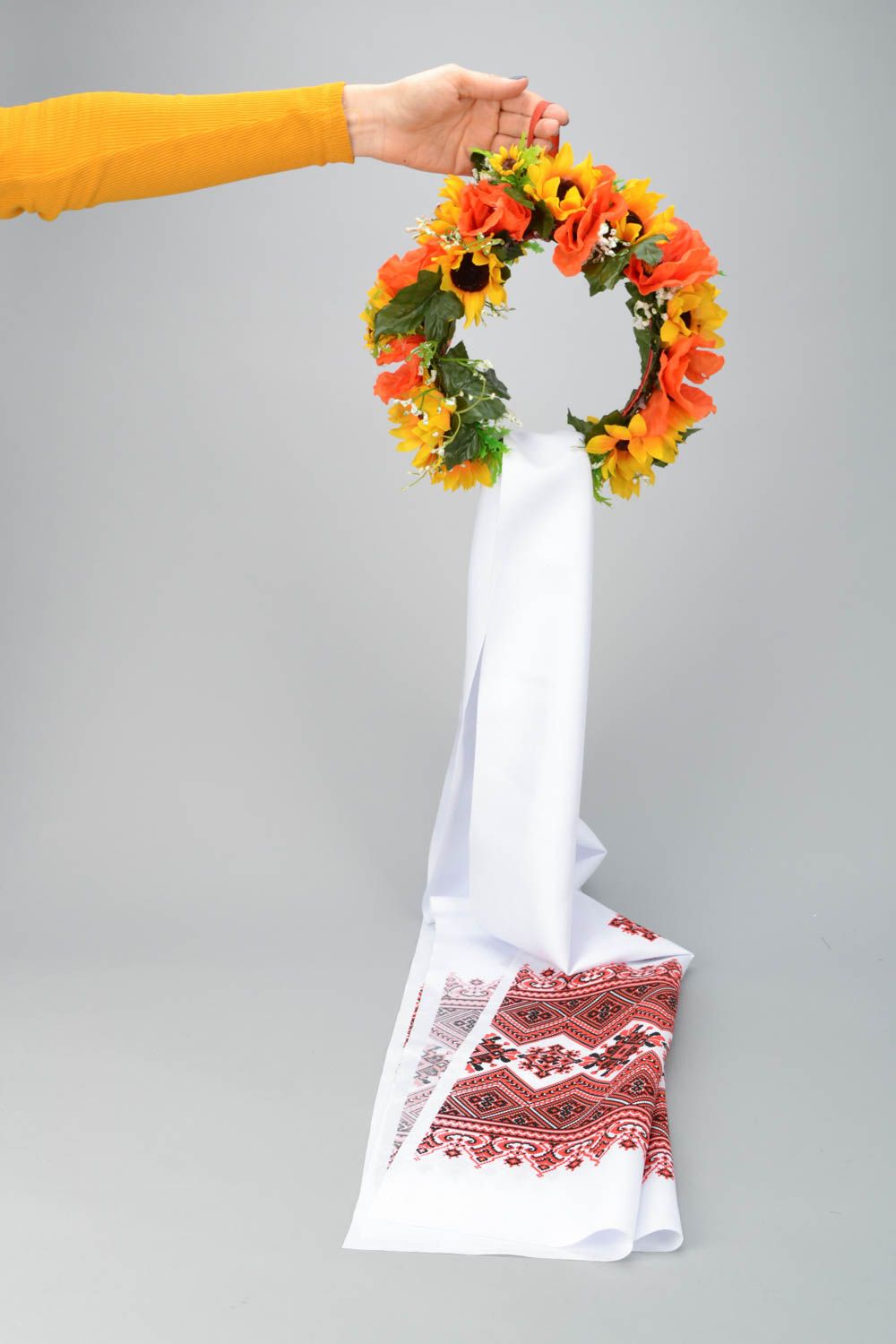 Decorative wreath with towel photo 2