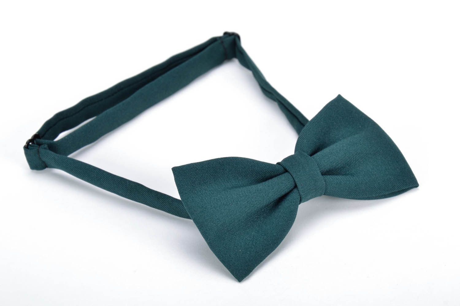 Bow tie made of gabardine photo 2
