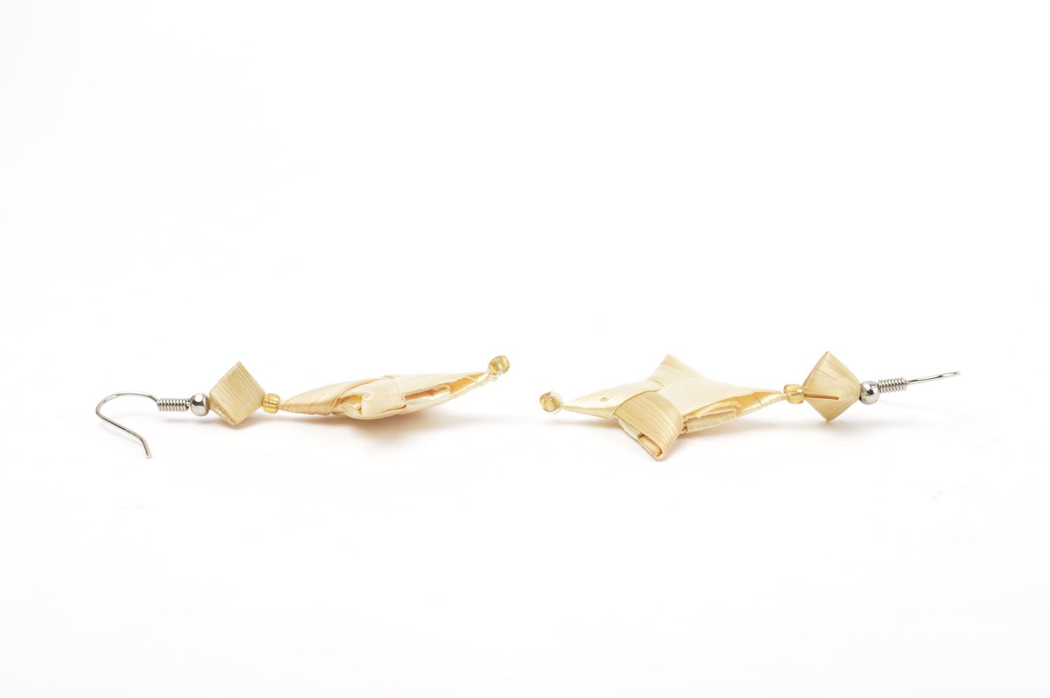 Ohrringe für Damen Schmuck Ohrhänger handmade ausgefallener Ohrschmuck  foto 2