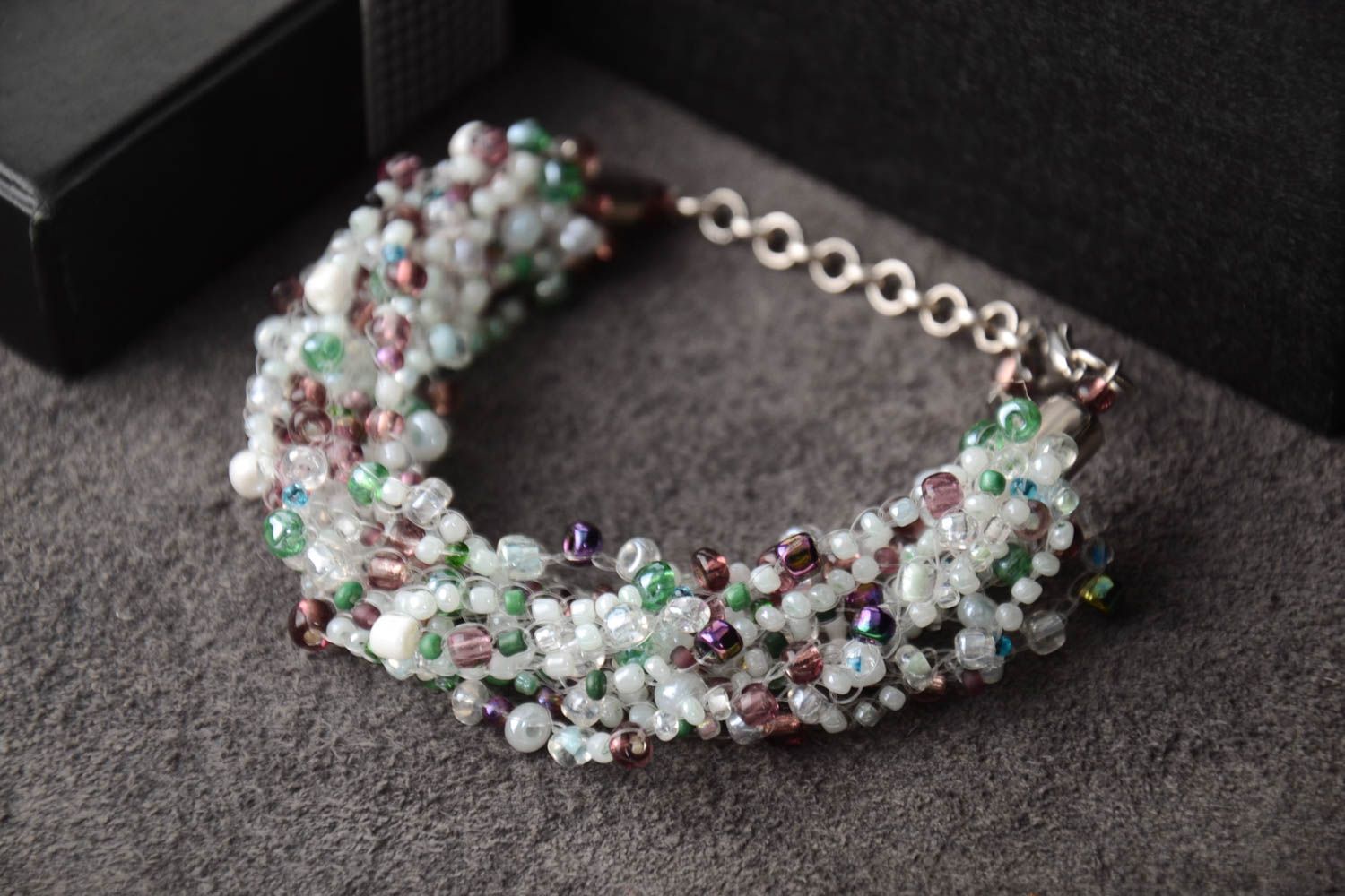 Handmade designer trendy bracelet tender beaded bracelet female jewelry photo 1