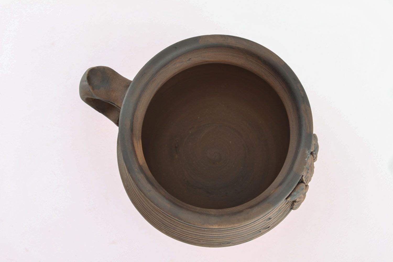 Taza cerámica hecha a mano foto 2