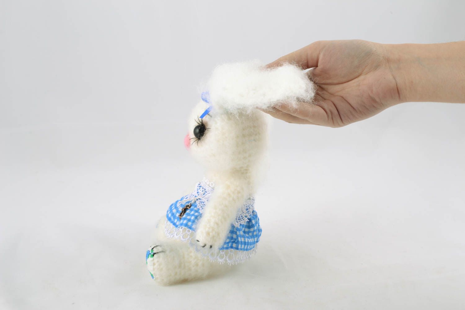 Handmade crochet toy Rabbit photo 5