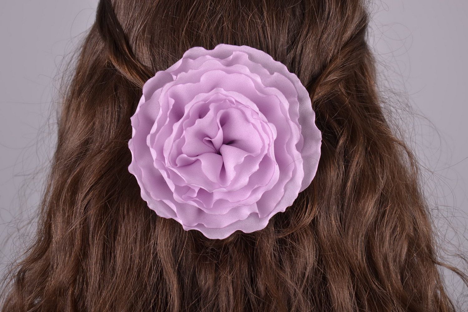 Brooch hair clip Light Flower photo 1