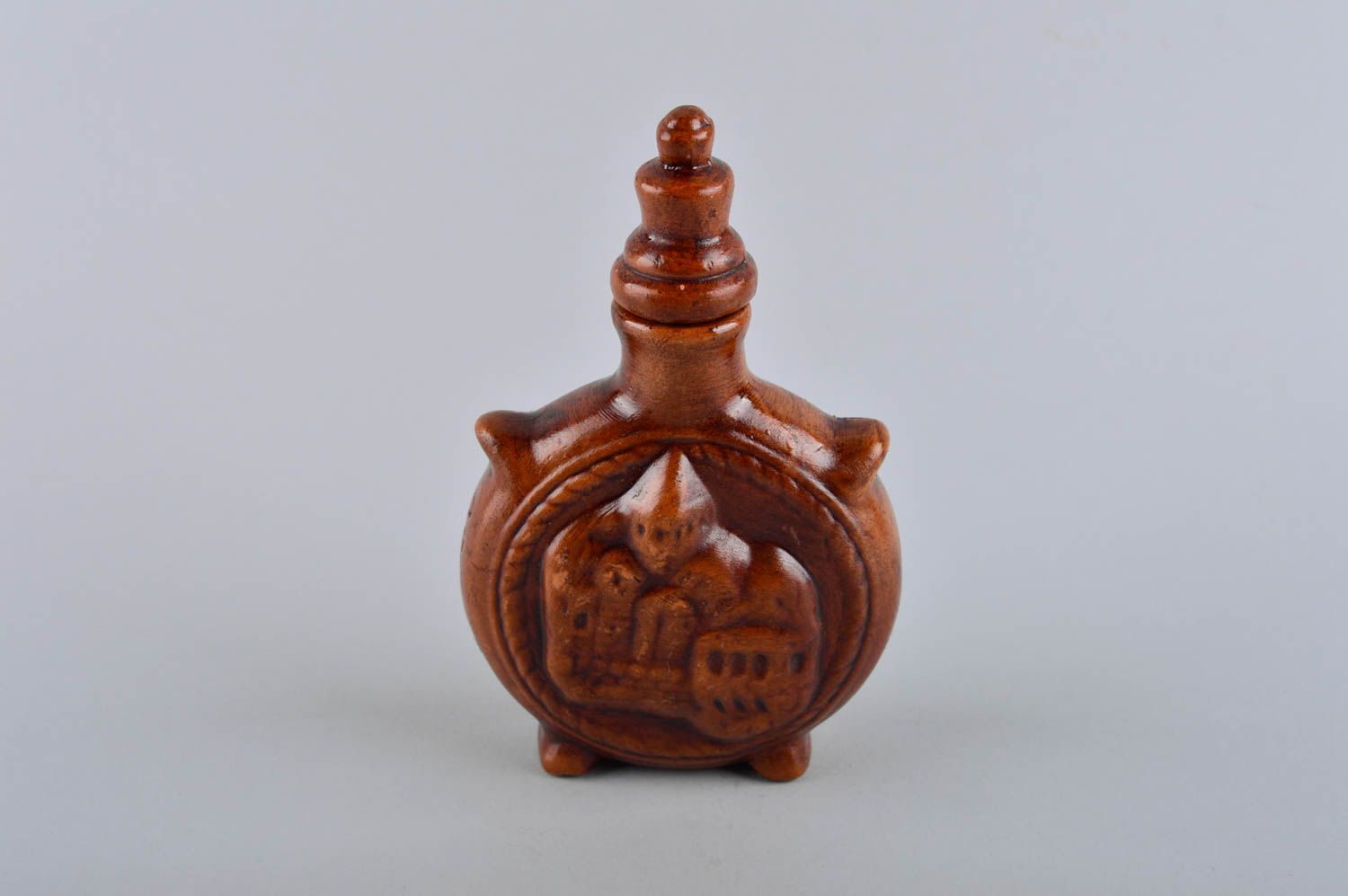 Handgemachter Keramik Krug Öko Geschirr Krug aus Ton für Deko und Haushalt  foto 1