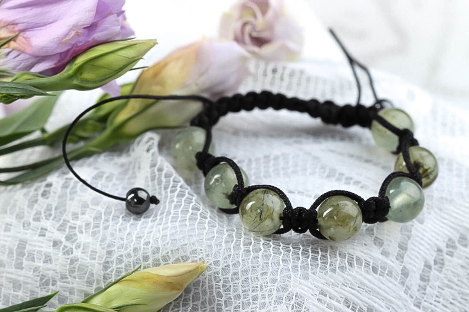 Homemade gemstone bracelet wrist bracelet fashion accessories gifts for girls photo 1