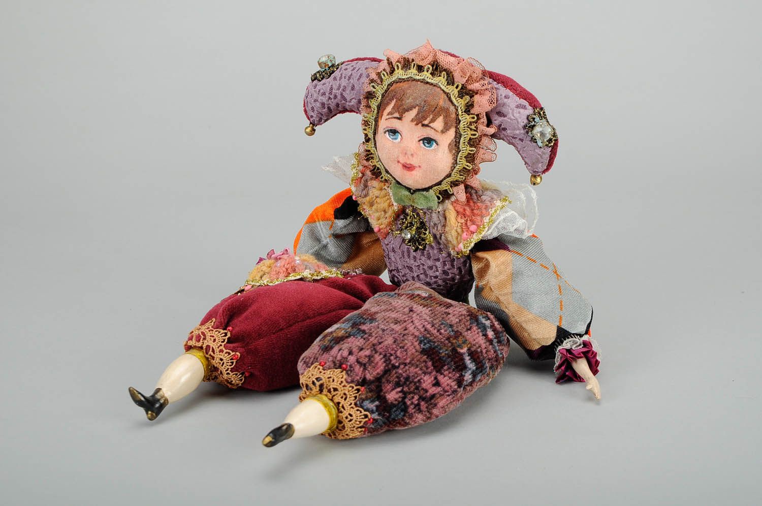 Jouet-poupée décoratif de chiffon Petrushka photo 3
