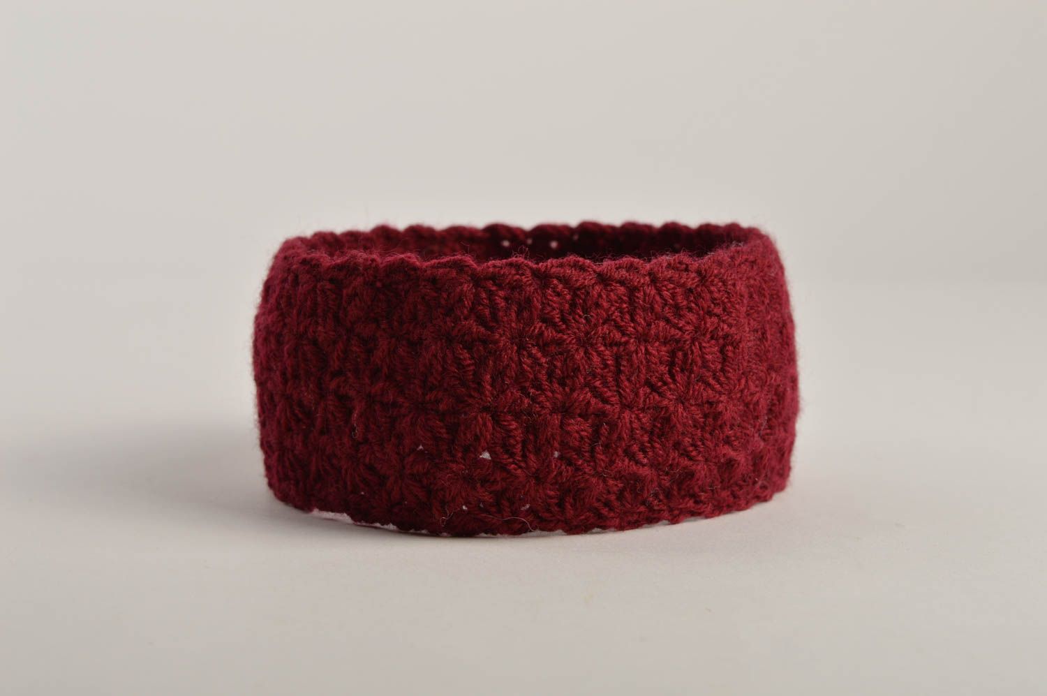 Childrens handmade crochet headband stretchy headband fashion accessories photo 5
